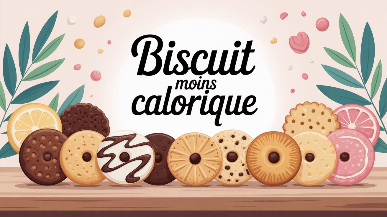 représentation biscuits moins caloriques ambiance gourmande