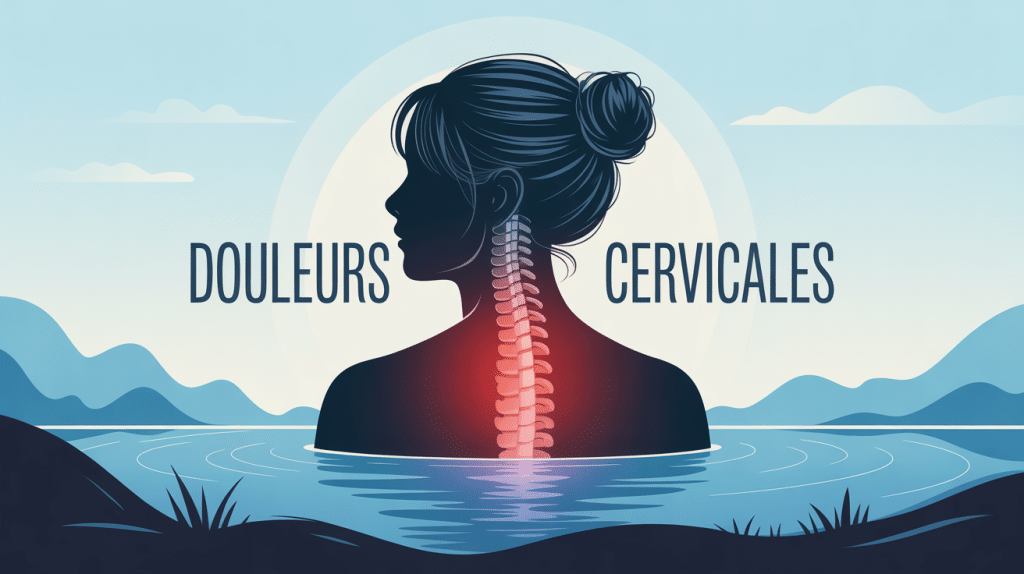 illustration douleurs cervicales comment détendre les cervicales