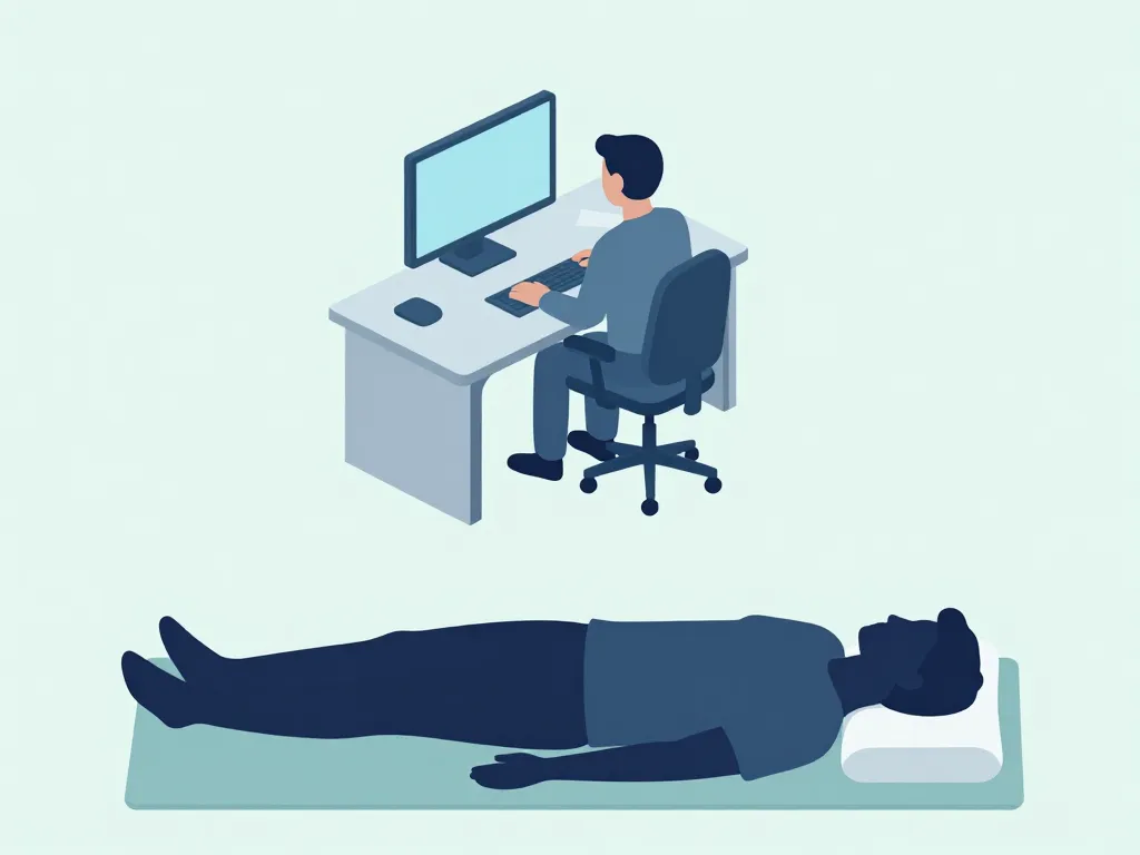 posture bureau sommeil comment détendre les cervicales