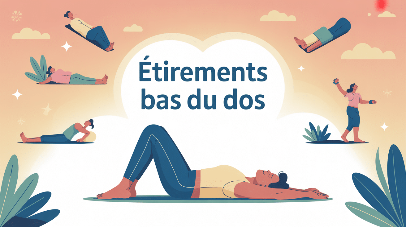 comment étirer le bas du dos soulagement santé