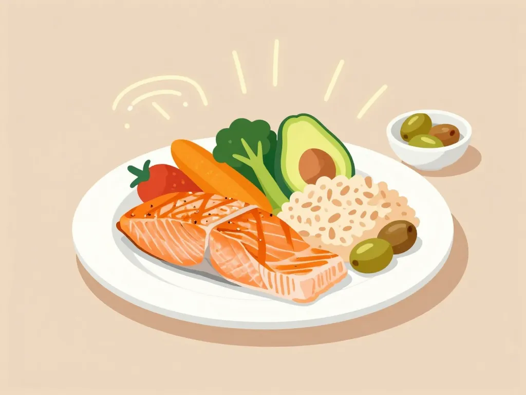 comment perdre du ventre apres 50 ans assiette saine personne senior