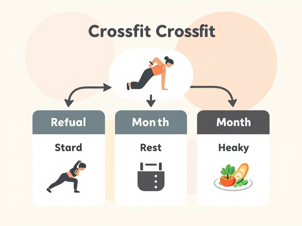 crossfit avant / apres 3 mois femme planification entraînement