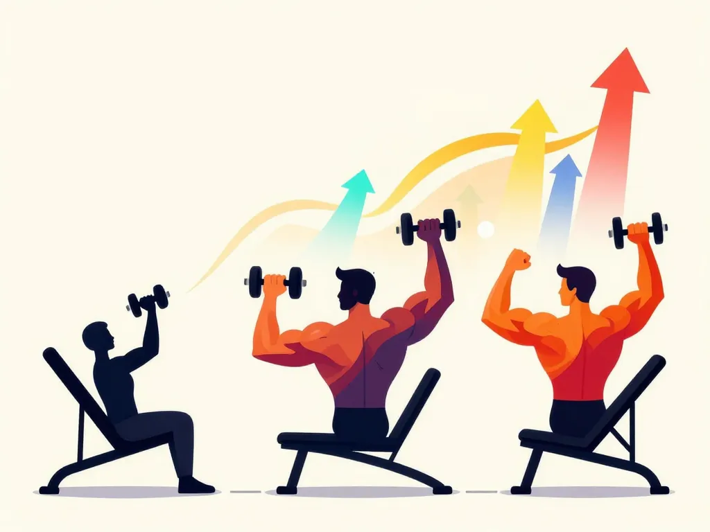 optimisation curl incline avec haltere prise de masse progression