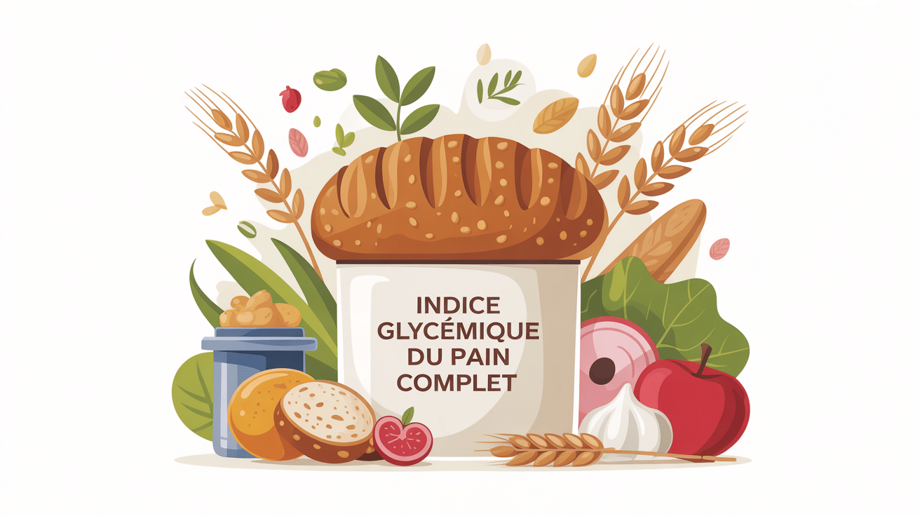 Illustration centrale indice glycémique du pain complet