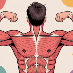 Illustration muscle du cou tendu soulagement confort
