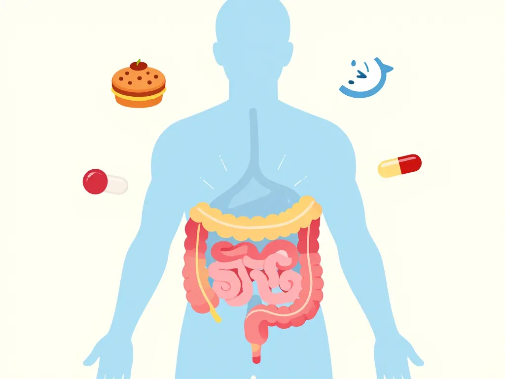 diagramme reequilibrer flore intestinale facteurs pertubateurs