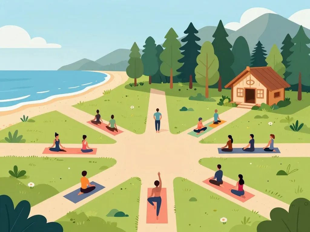 retraite yoga choisir expérience adaptée