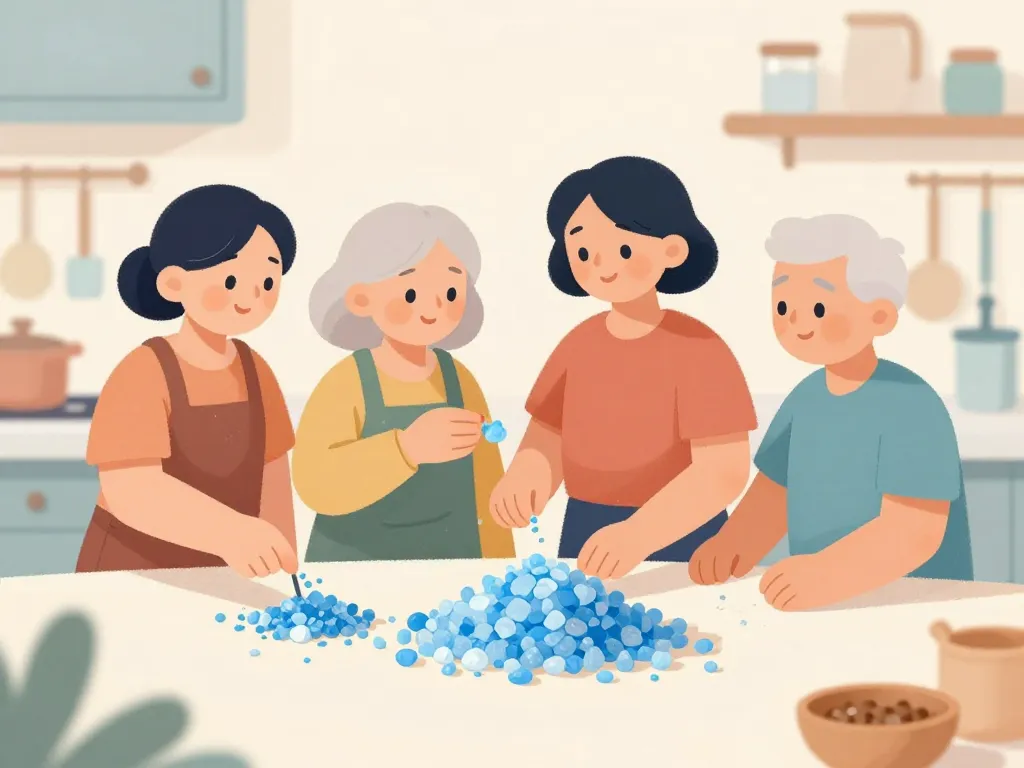 Sel bleu de Perse danger précautions grand public