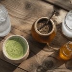 boisson pour perdre du poids eau thé matcha maté eau de coco vinaigre cidre