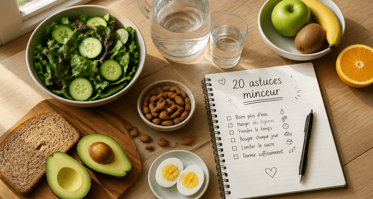 20 astuces pour maigrir sans regime aliments sains