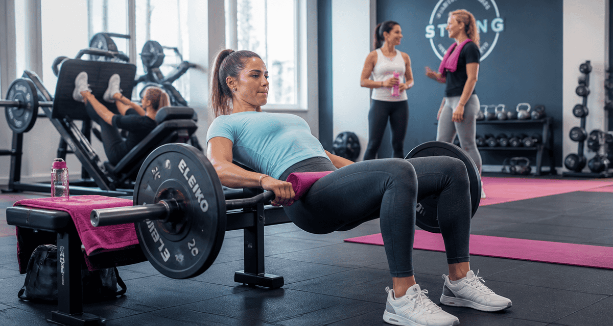 femme salle de sport entraînement convivial