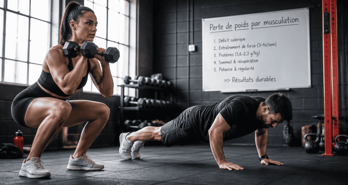 maigrir par la musculation circuit training