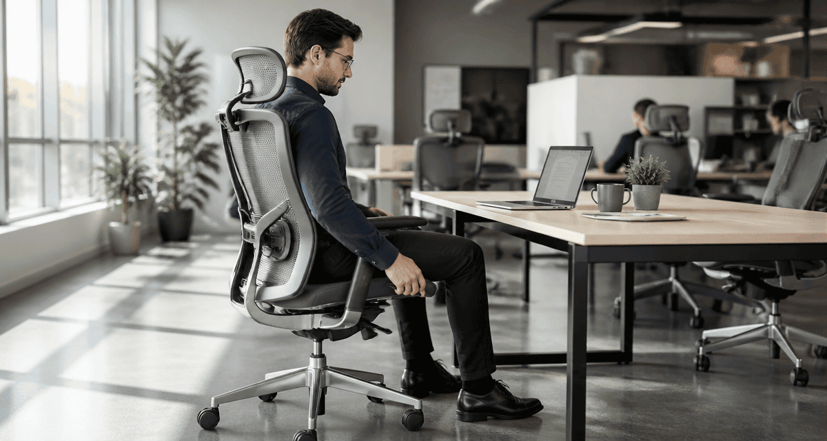 meilleur chaise ergonomique 2025 ajustée au bureau