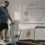 perte de poids et douleurs articulaires homme balance