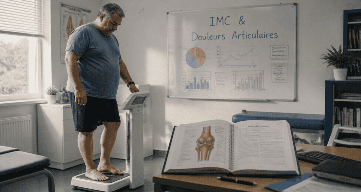 perte de poids et douleurs articulaires homme balance