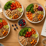 plan alimentaire pour perte de poids table repas équilibré