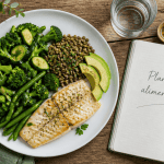 quoi manger en regime assiette protéines fibres légumes