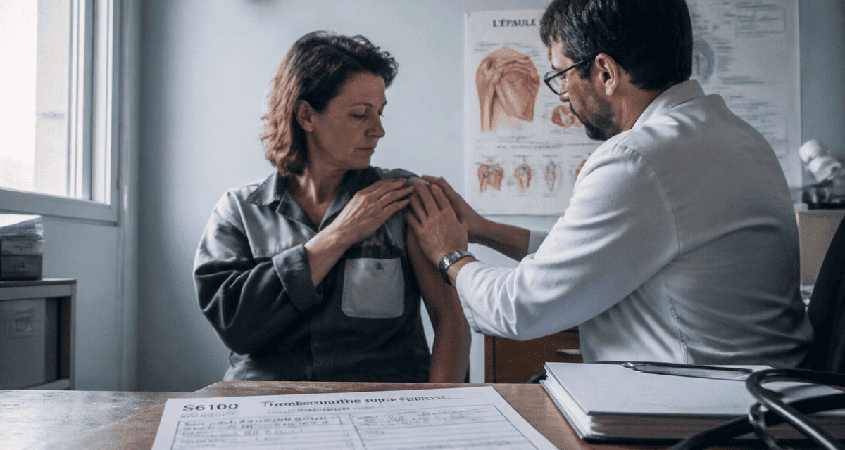 tendinopathie du supra épineux arrêt maladie médecin patient