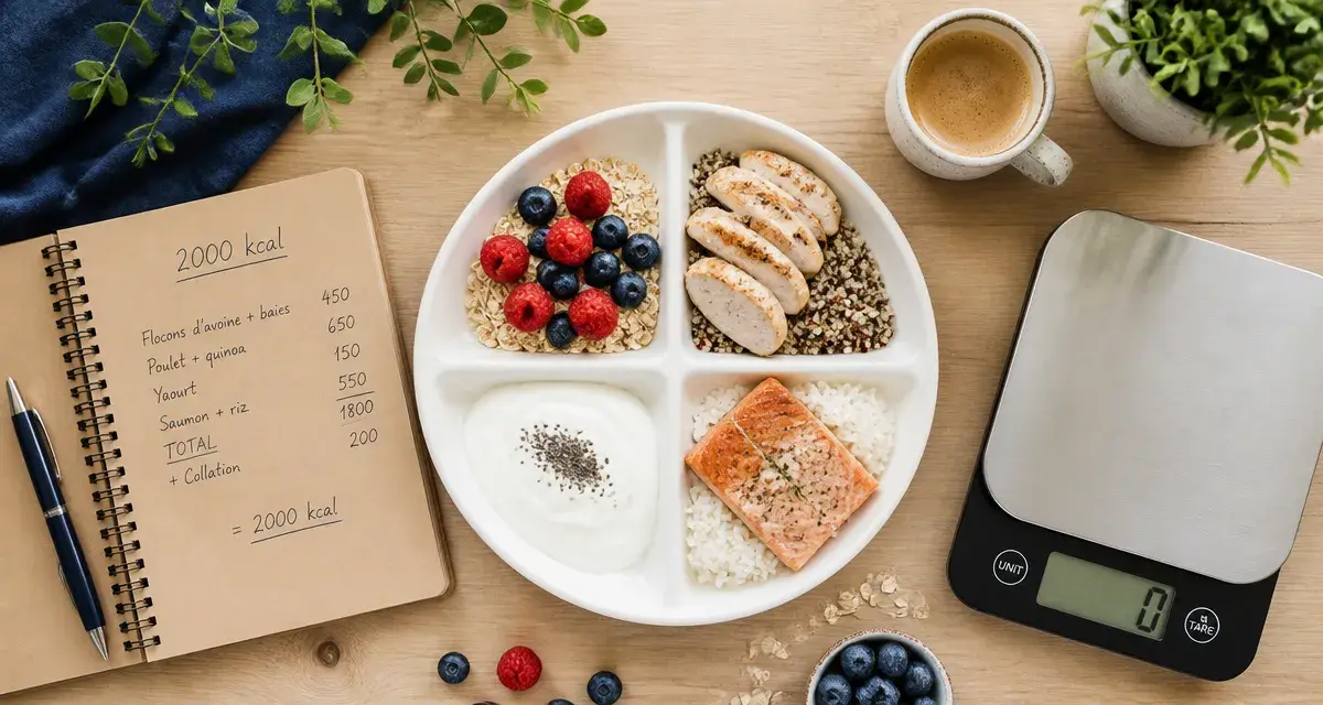 2000 calories par jour : menus types et stratégies