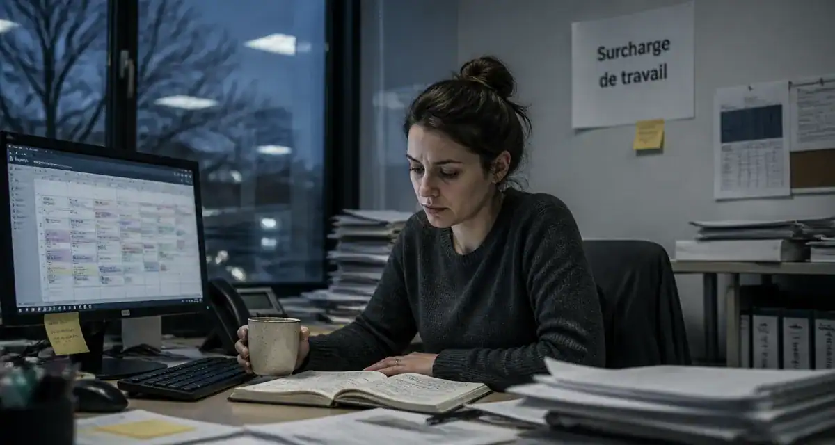 augmentation de la charge de travail sans contrepartie salariée fatiguée