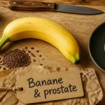 Banane et prostate : banane et graines, éclairage naturel