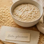 Bienfaits de l avoine : bêta-glucanes, bol de porridge à l avoine