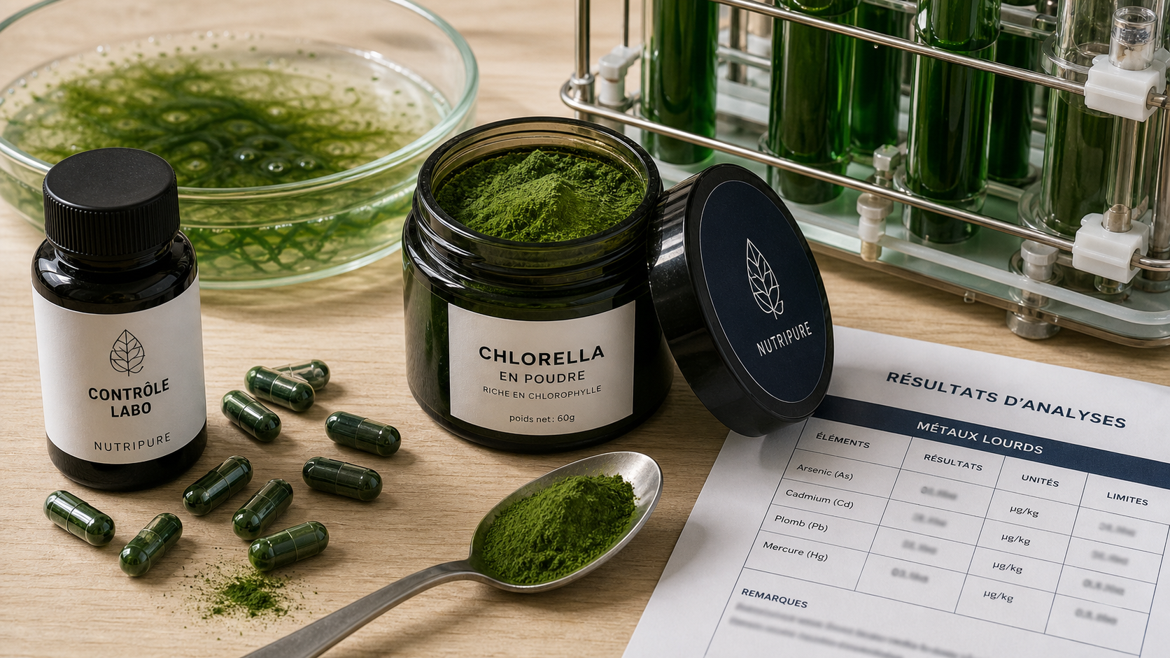 Chlorella danger pour le foie : risques de toxicité et précautions