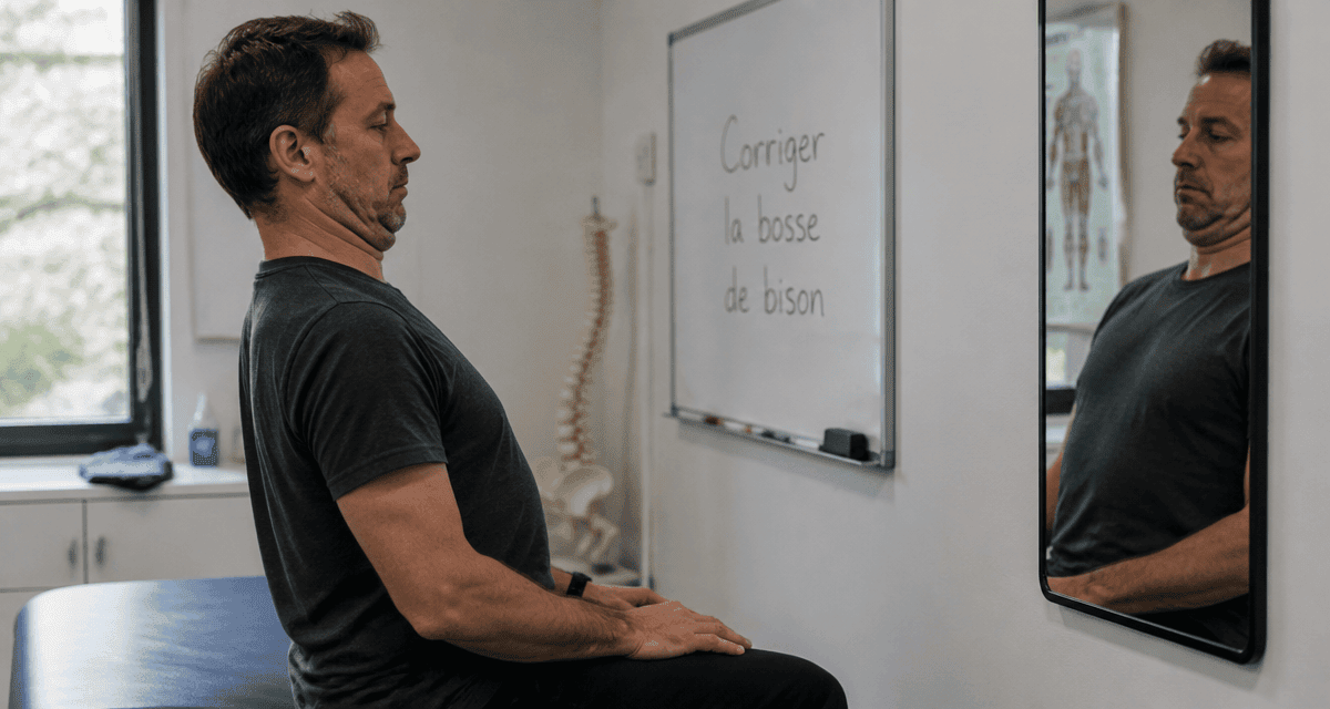 exercices bosse de bison double menton