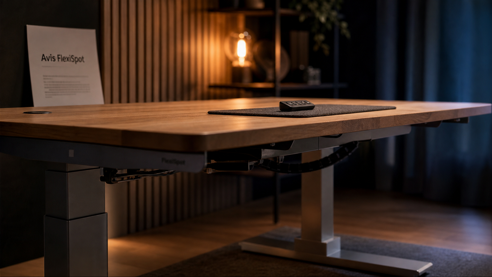 flexispot avis : bureau assis-debout stable et moderne