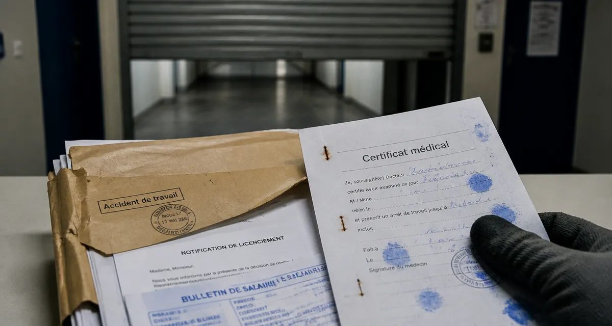 Je suis en accident de travail et mon entreprise ferme : dossier licenciement et certificat médical