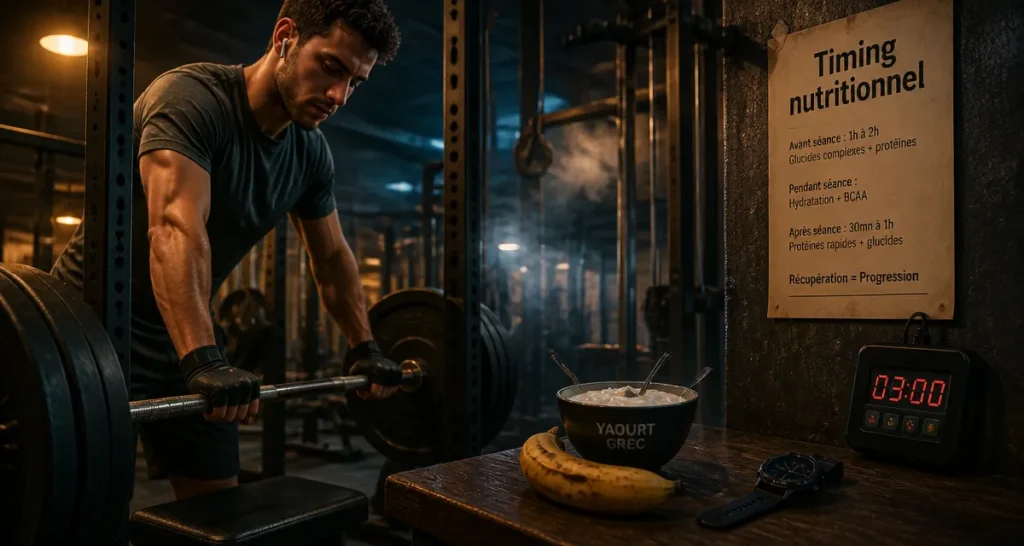 Muscu apres manger : délai idéal après le repas, en salle de sport