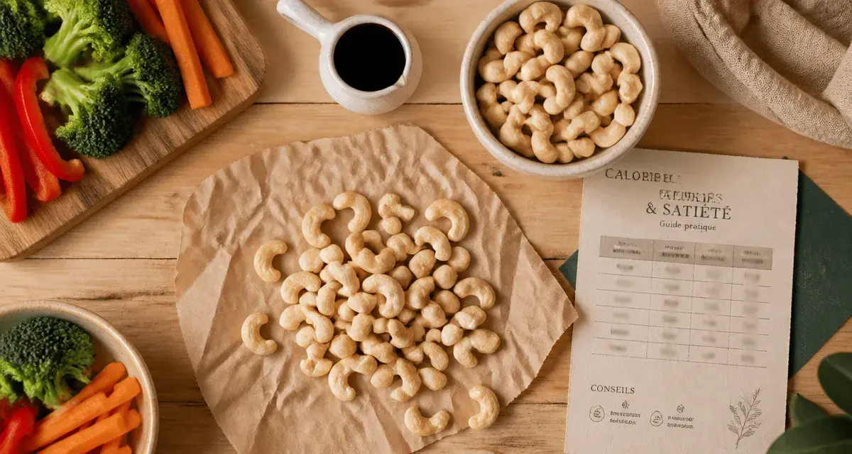 Noix de cajou fait grossir : 600 kcal aux 100g