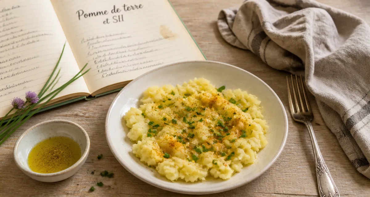pomme de terre et intestin irritable, assiette vapeur et écrasée