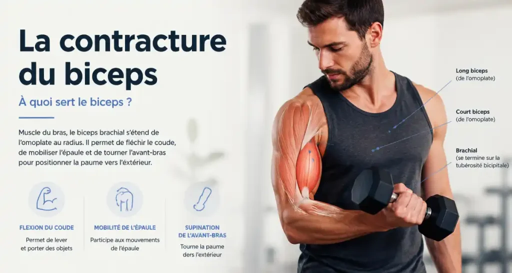 La contracture du biceps