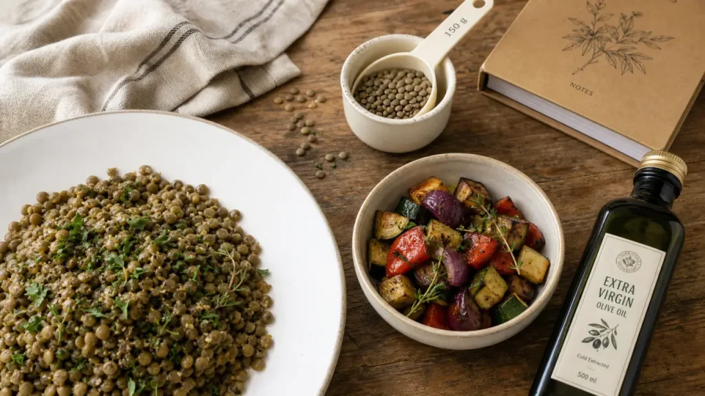 Lentilles caloriques ou rassasiantes ? 127 kcal, portions et pièges du repas