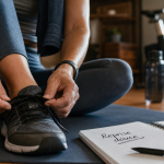 Reprendre le sport en douceur : attacher ses chaussures, reprise progressive