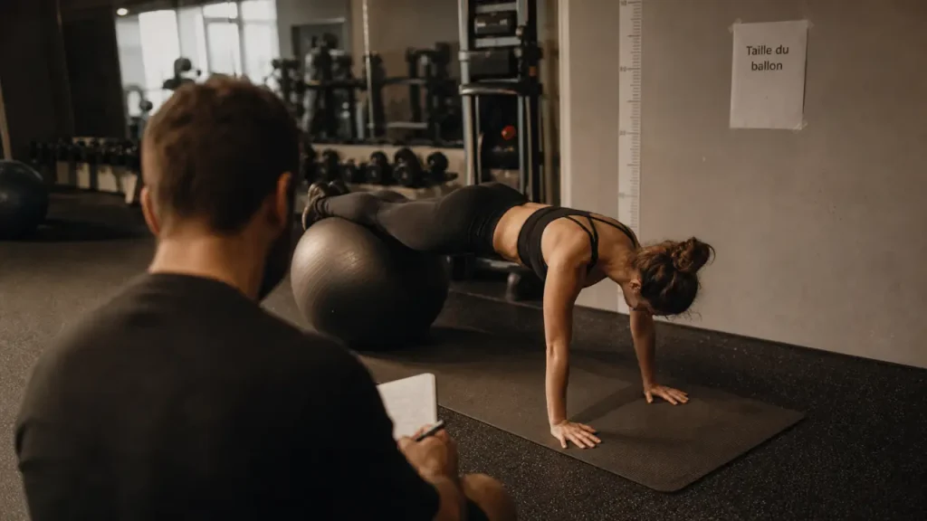 Swiss ball et coach sportif : pourquoi cet accessoire transforme votre posture