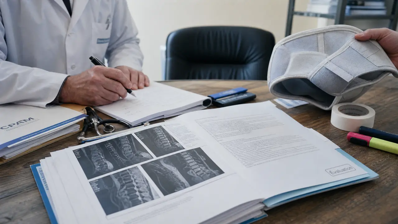 Taux d'invalidité pour discopathie dégénérative : dossier médical et IRM, seuil 66 %