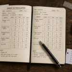 Carnet d entrainement musculation papier vs appli vs PDF sur table