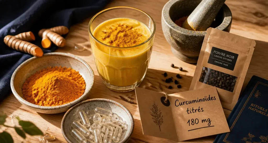 Complément alimentaire au curcuma : maximiser l&rsquo;efficacité sans risque pour le foie