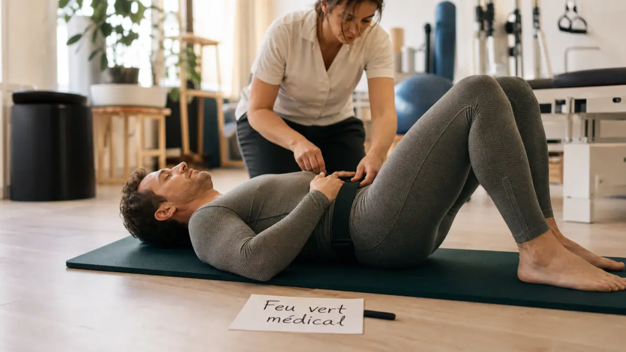 Feu vert médical pour des exercices de rééducation après une arthrodèse lombaire en kinésithérapie