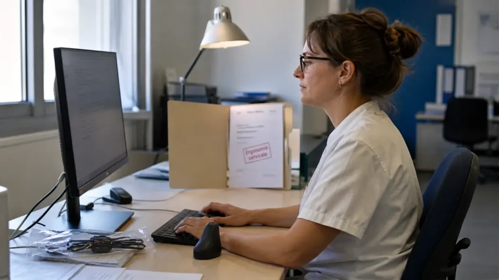 Discopathie cervicale et travail : quels symptômes, quels métiers et quels aménagements ?