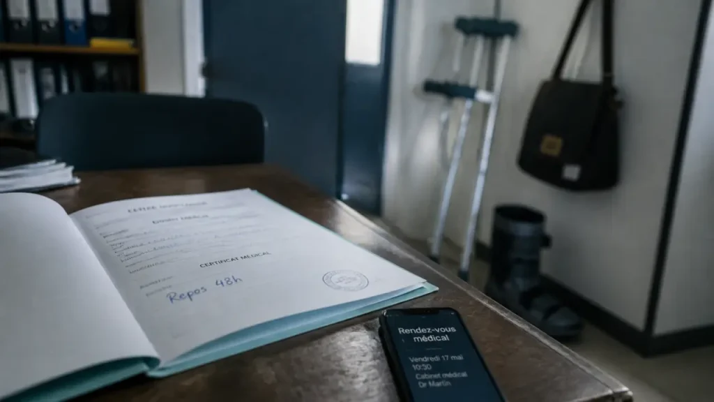 Quand reprendre le travail après une infiltration ? 48 heures, métier et signes d’alerte