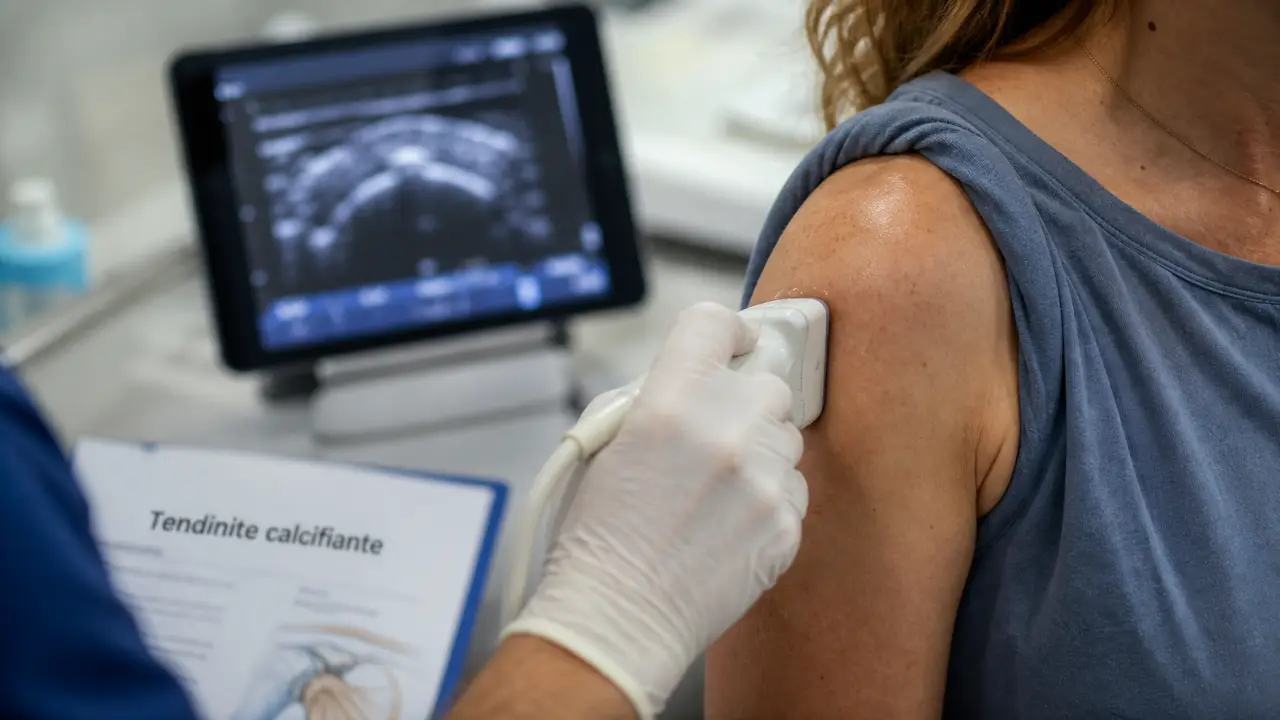Tendinite épaule calcifiée : échographie de l’épaule par un orthopédiste