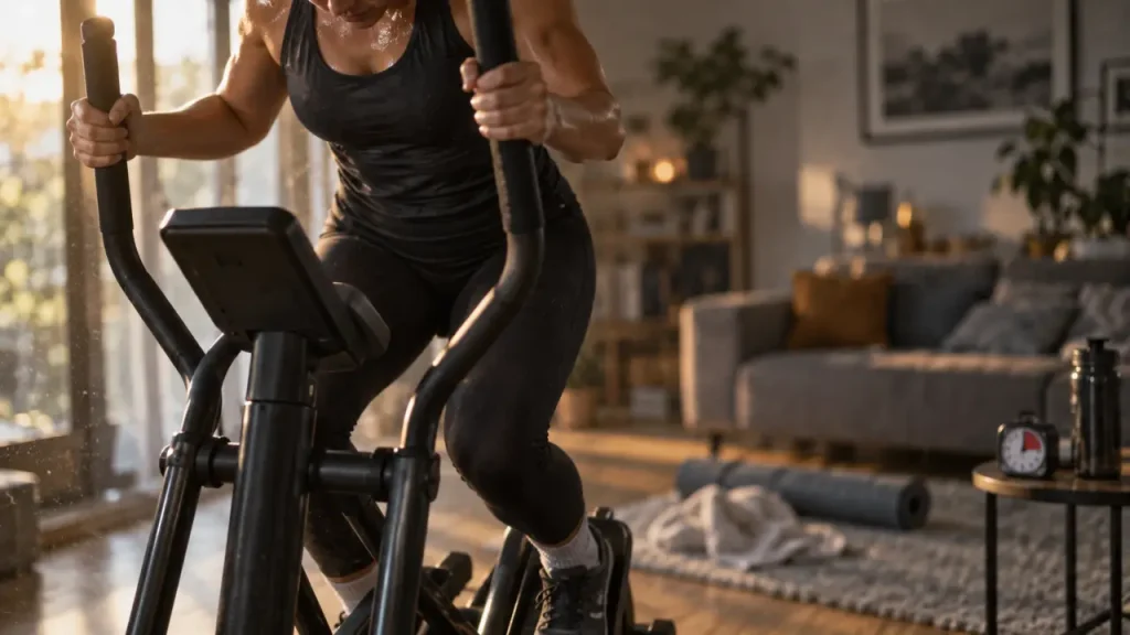 Vélo elliptique : 5 bienfaits majeurs pour le cardio, les muscles et vos articulations