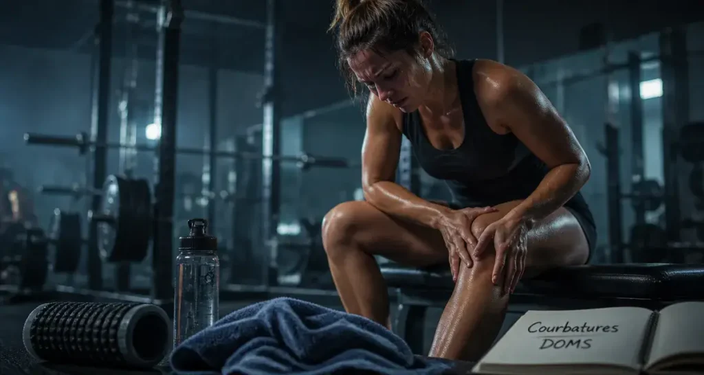 Courbatures en musculation : quand l&rsquo;effort devient douleur et comment réagir