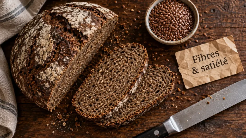 Pain de seigle : fibres, satiété et glycémie, les vrais bénéfices à connaître