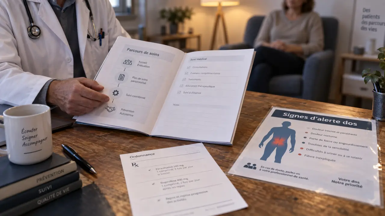 Qui voir pour mal de dos : médecin traitant, kiné ou spécialiste en consultation