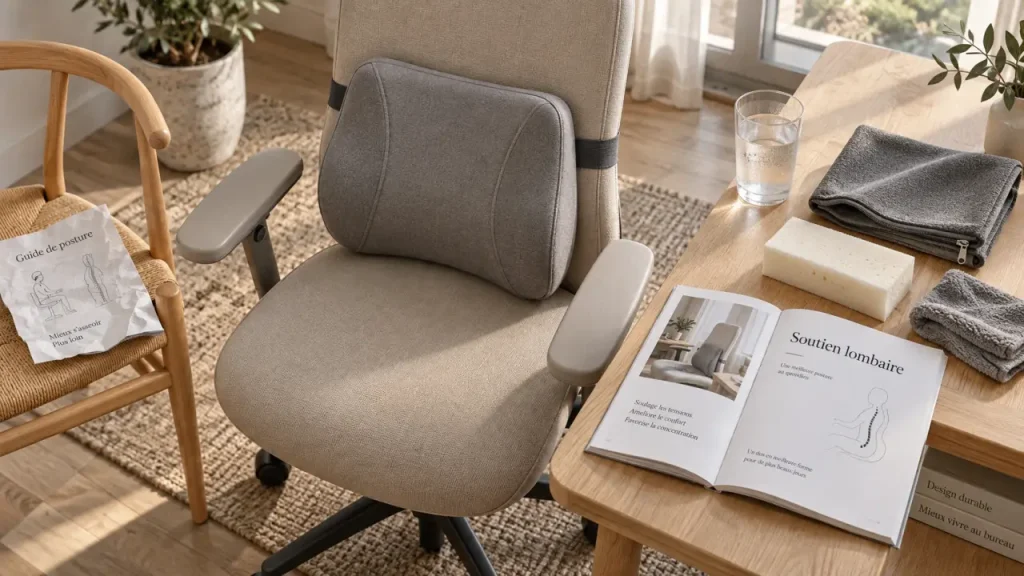Coussin mal de dos : le bon soutien sans vous pousser vers l’avant