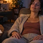 Détente musculaire : relâcher les tensions, femme détendue